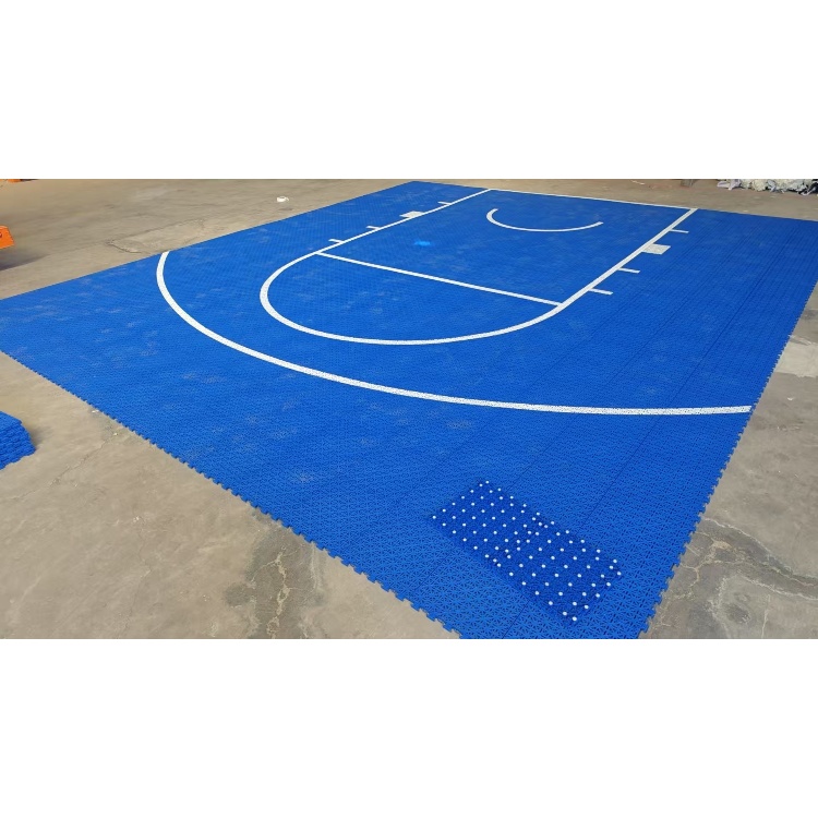 Linghua Cambridge Basketball Court Splicing Floor in the UK 划译 Linghua Cambridge Basketball Court Splicing Floor in the UK