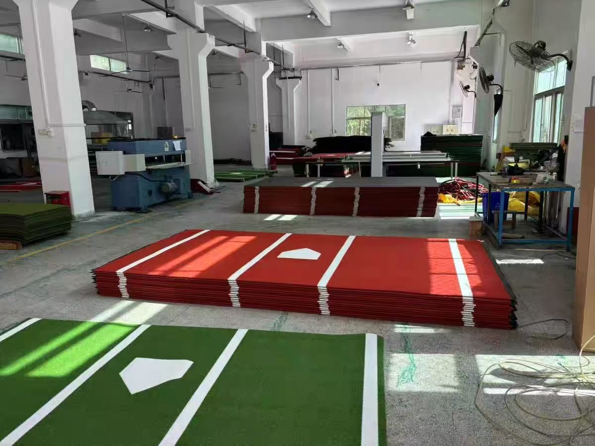 12' x 6' Terracotta Army Hitting Mat, Professionally Designed for Artificial Turf Sports